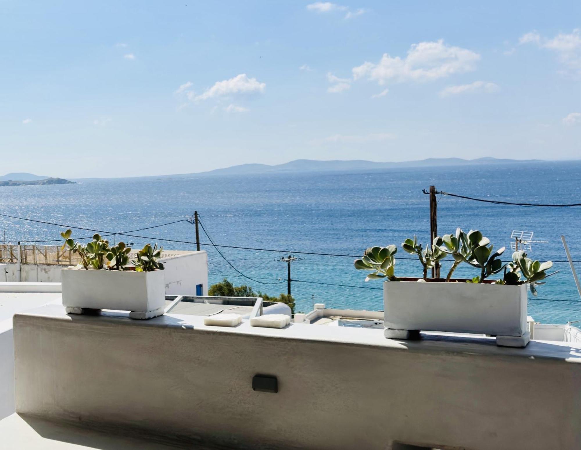 Mykonos Tourlos Nests - Sea View Escape 아파트 외부 사진