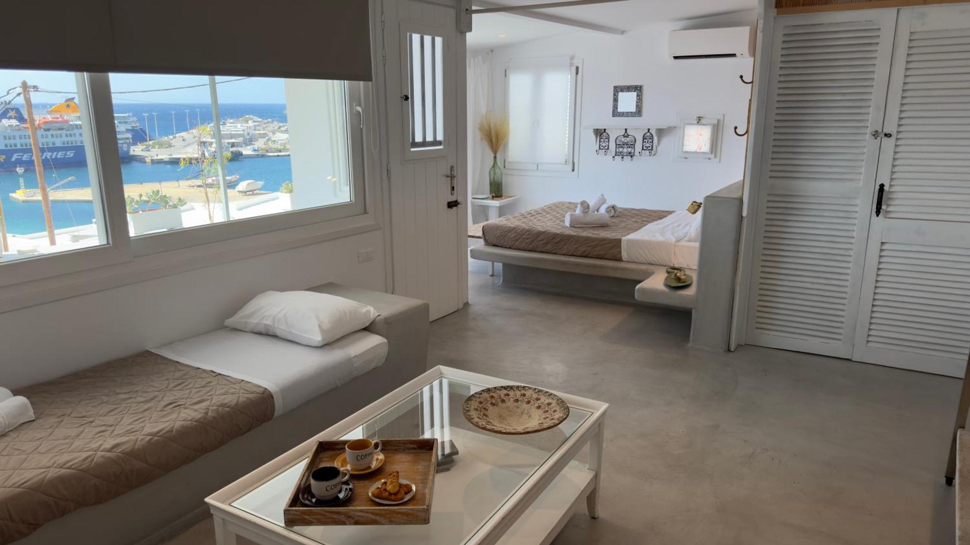 Mykonos Tourlos Nests - Sea View Escape 아파트 외부 사진