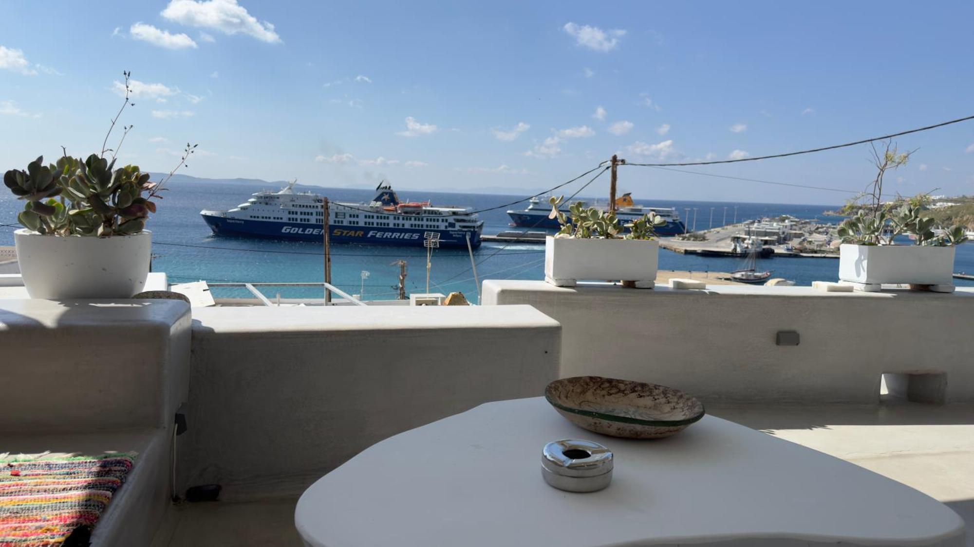 Mykonos Tourlos Nests - Sea View Escape 아파트 외부 사진