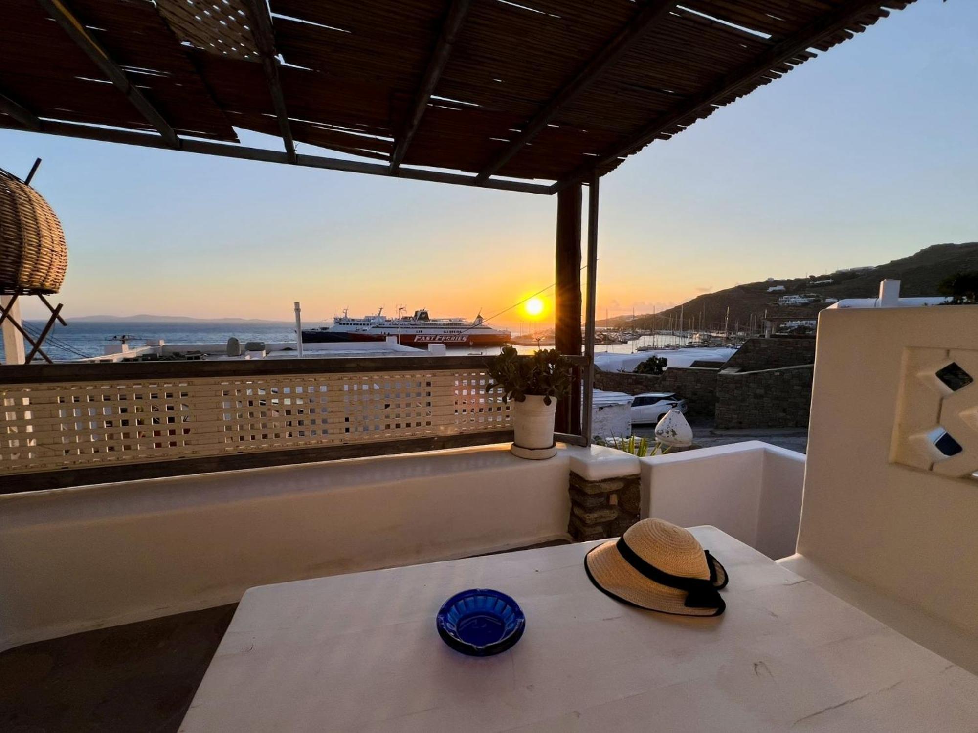 Mykonos Tourlos Nests - Sea View Escape 아파트 외부 사진