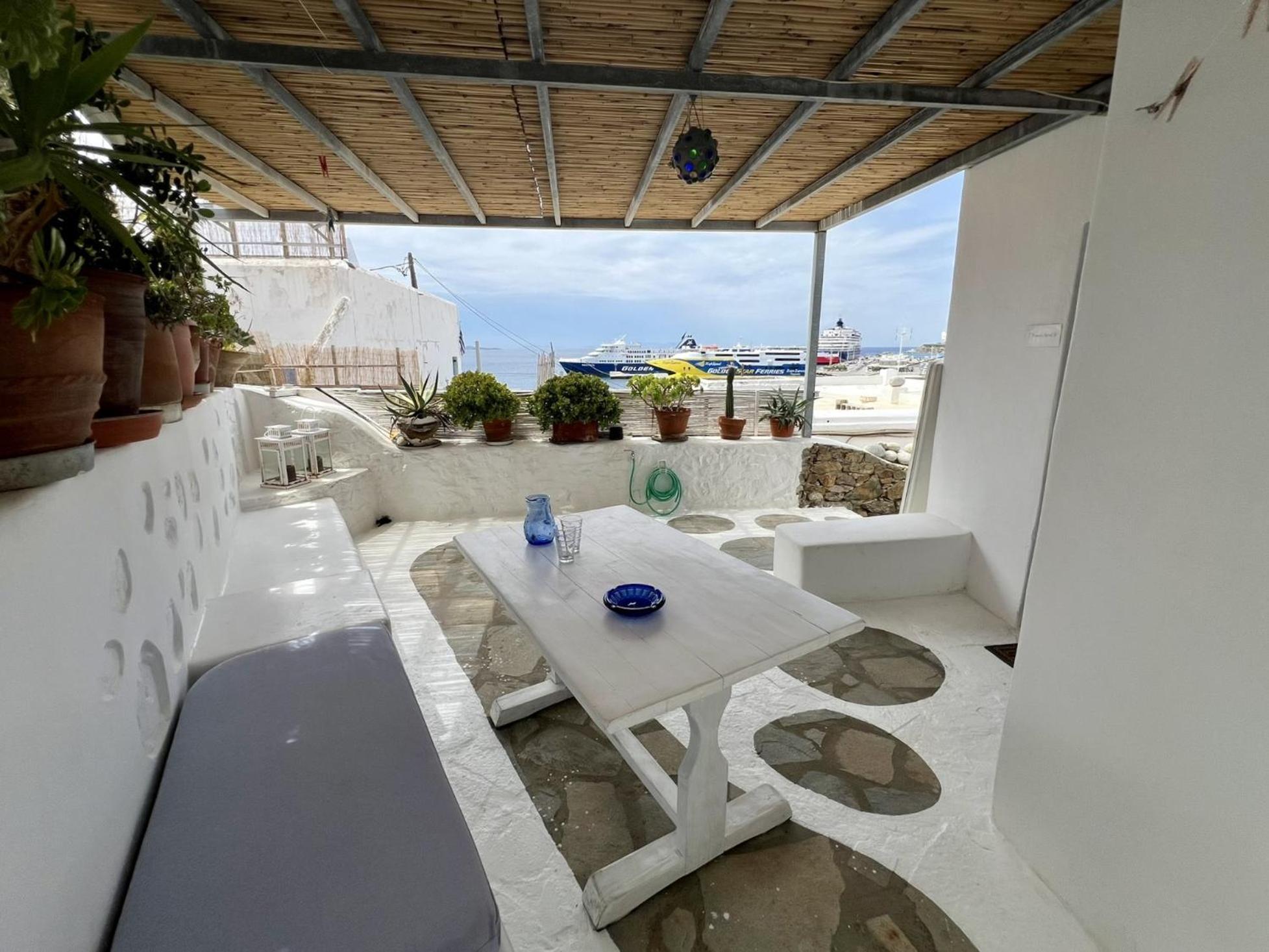 Mykonos Tourlos Nests - Sea View Escape 아파트 외부 사진