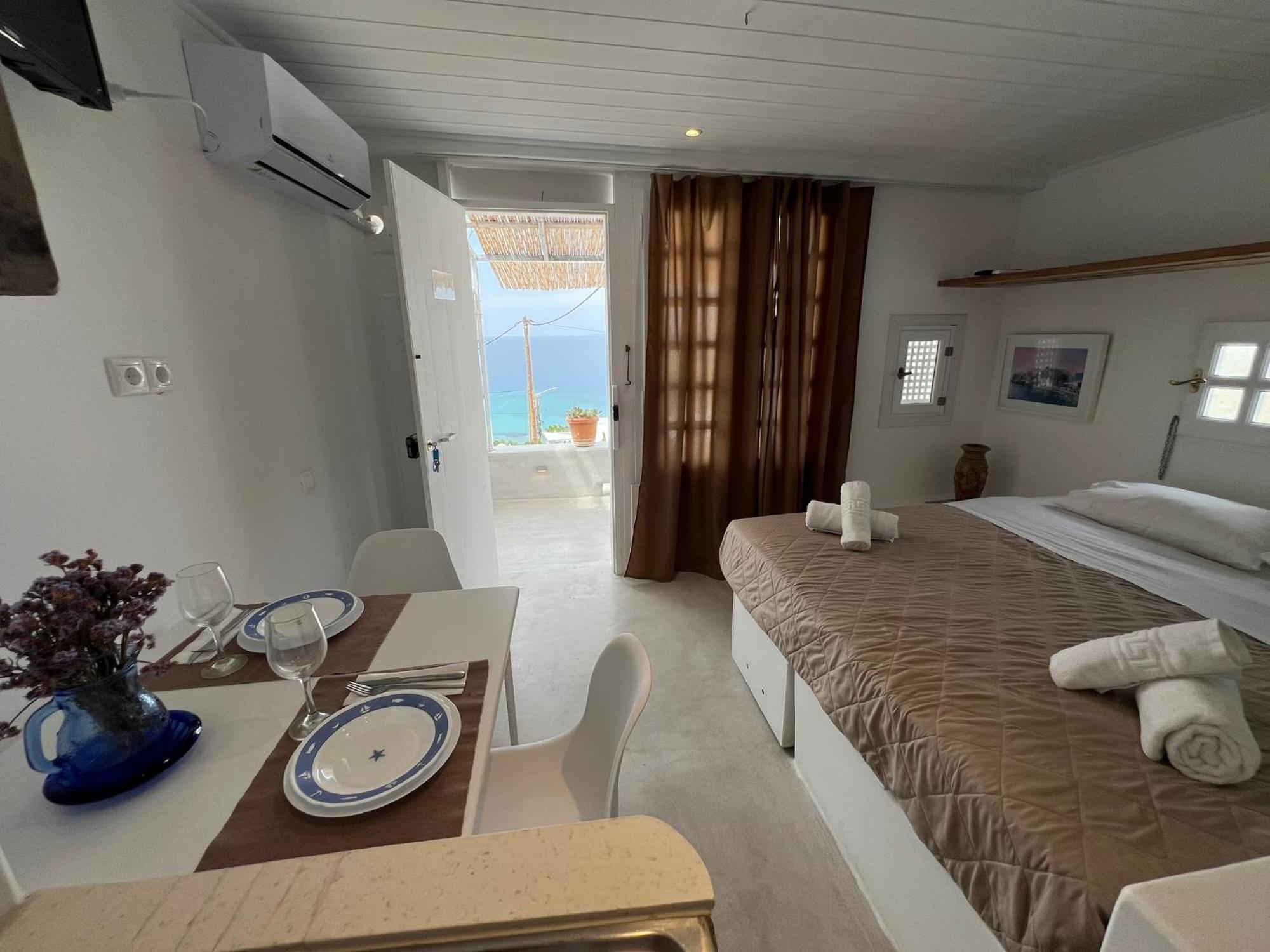 Mykonos Tourlos Nests - Sea View Escape 아파트 외부 사진