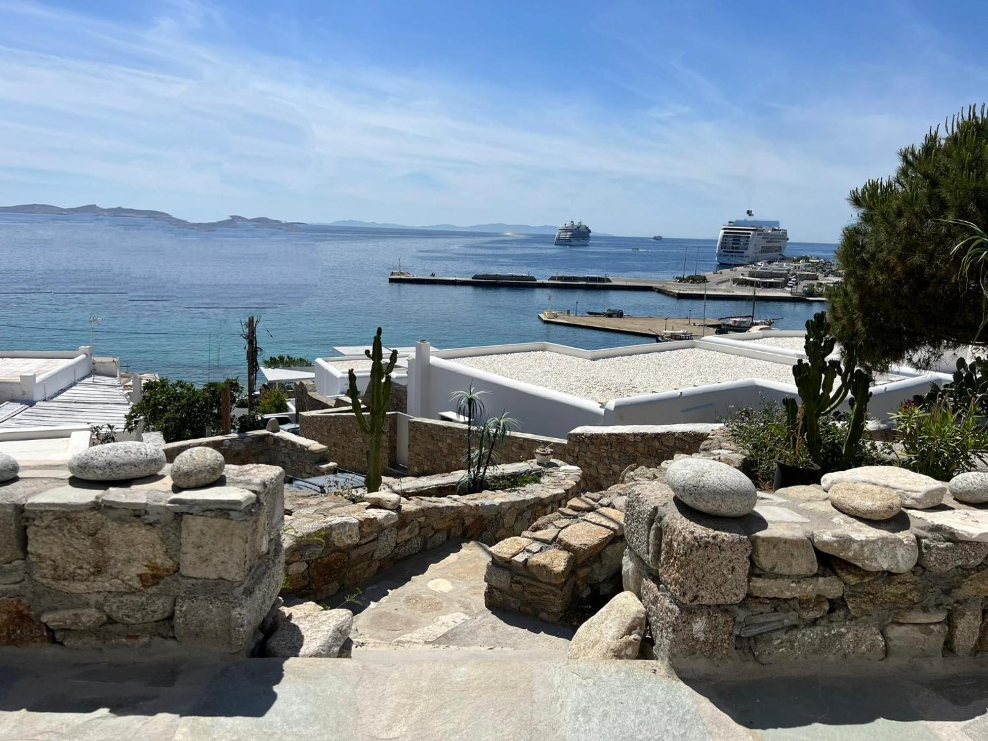 Mykonos Tourlos Nests - Sea View Escape 아파트 외부 사진