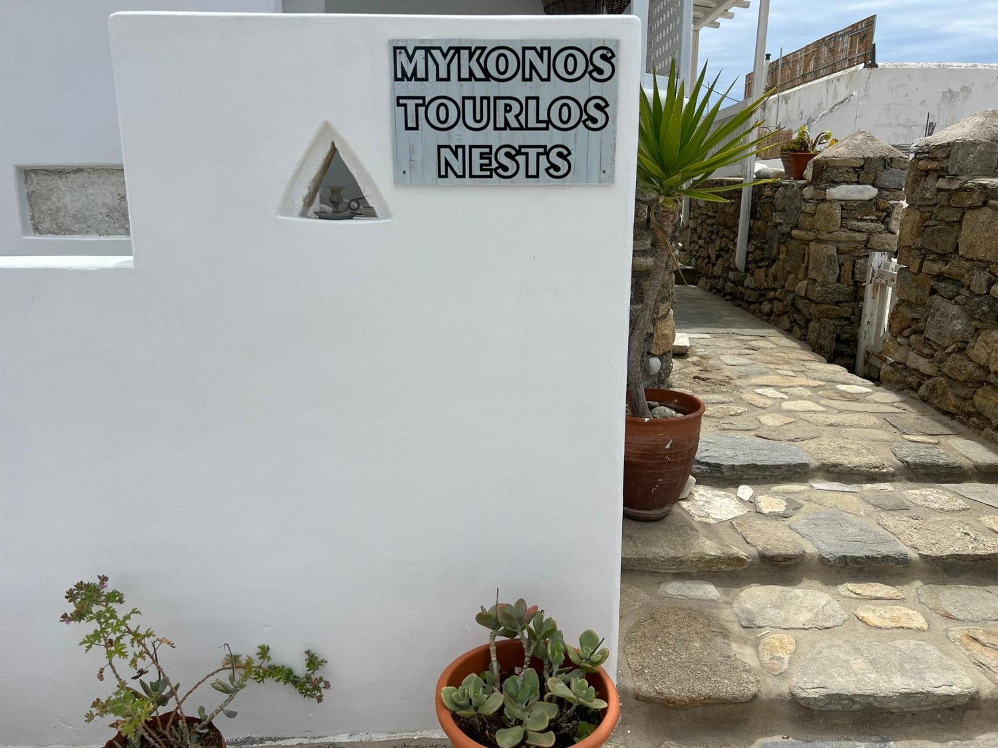 Mykonos Tourlos Nests - Sea View Escape 아파트 외부 사진