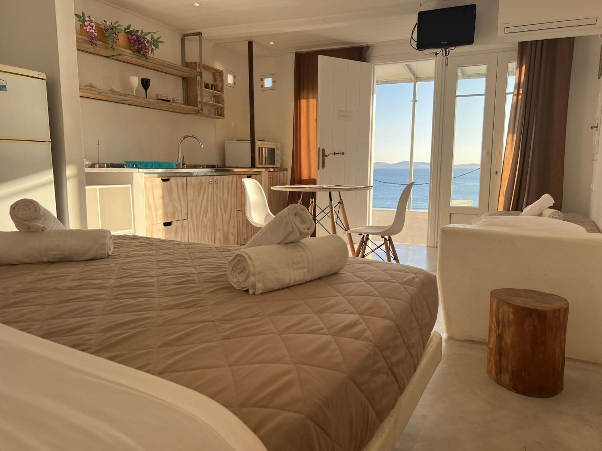 Mykonos Tourlos Nests - Sea View Escape 아파트 외부 사진